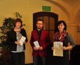 Zwycięzcy konkursu - Agnieszka Pysz (PCPR Bielsko-Biała, Konrad Duszyński (Concerd) i Izabela Dziedzic-Stolarczyk (Stowarzyszenie Węgierka)